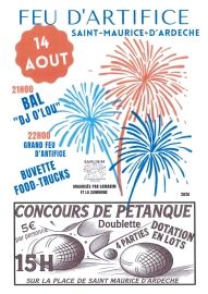 Fête votive vendredi 14 août 2026