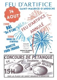 Fête votive vendredi 14 août 2026